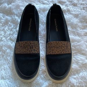Donald Pliner Suede & Animal Print Shoes